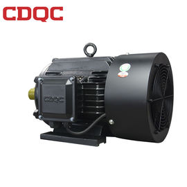 Black Three Phase Ac Motor , Ac Asynchronous Motor Insulation F Grade