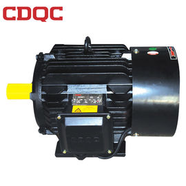 Black Three Phase Ac Motor , Ac Asynchronous Motor Insulation F Grade